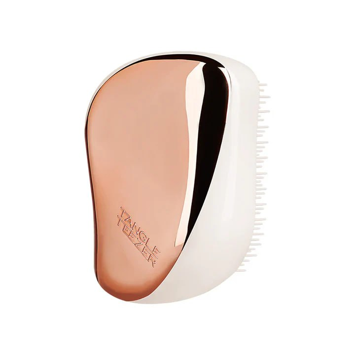 Tangle Teezer Compact Hairbrush Straight - Curly Rose Gold