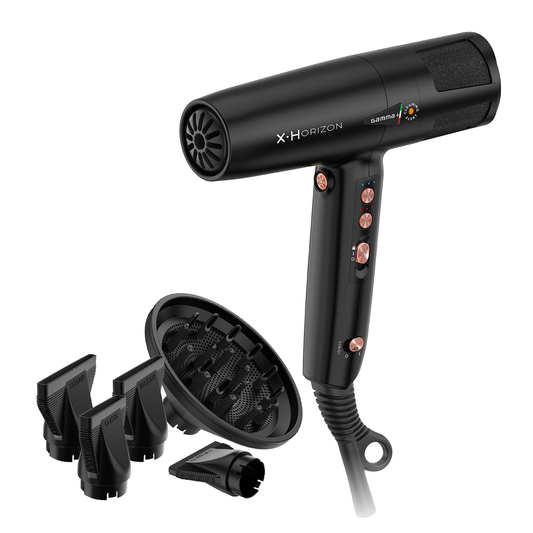 Gamma+ Horizon Hair Dryer Black